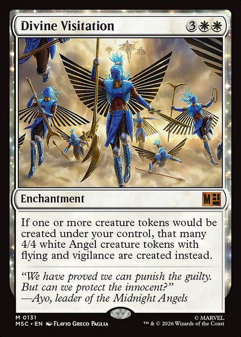 Divine Visitation - Marvel Super Heroes Commander Magic card