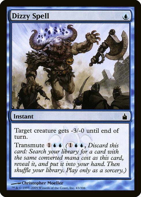 Dizzy Spell - Ravnica: City of Guilds Magic card