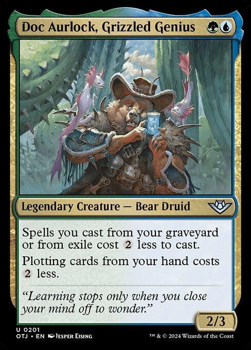 Doc Aurlock, Grizzled Genius - Outlaws of Thunder Junction Magic card