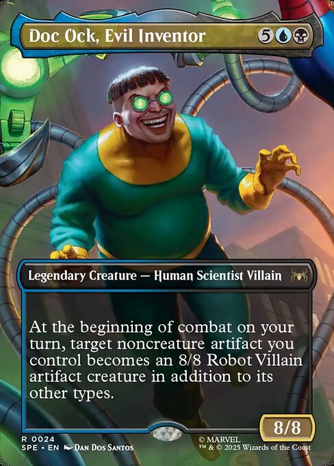 Doc Ock, Evil Inventor - Marvel's Spider-Man Eternal Magic card