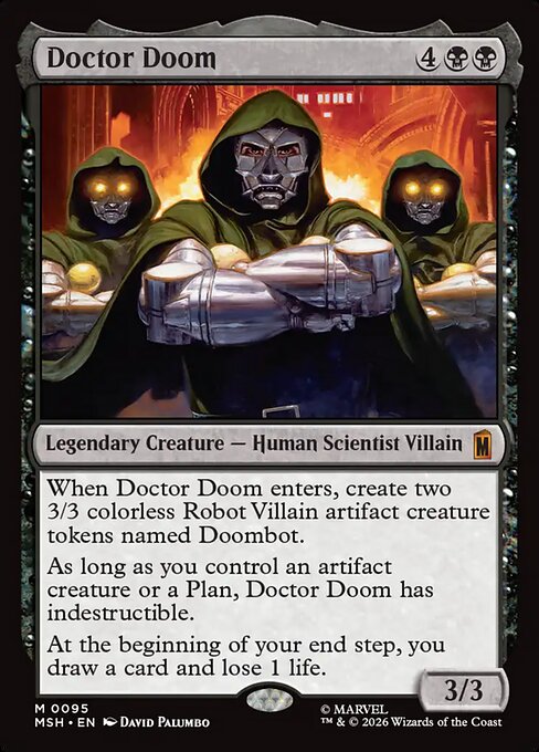 Doctor Doom - Marvel Super Heroes Magic card