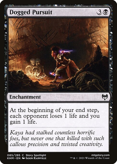 Dogged Pursuit - Kaldheim Magic card