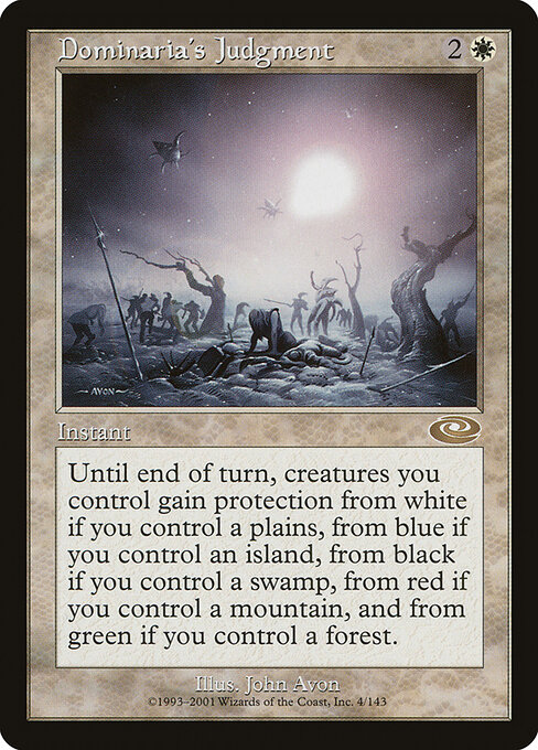 Dominaria's Judgment - Planeshift Magic card