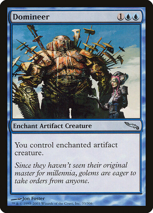 Domineer - Mirrodin Magic card