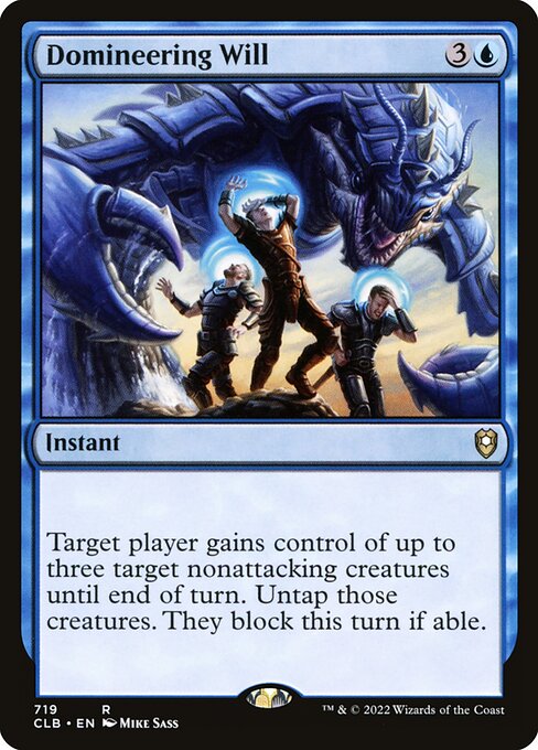 Domineering Will - Commander Legends: Battle for Baldur's Gate Magic card
