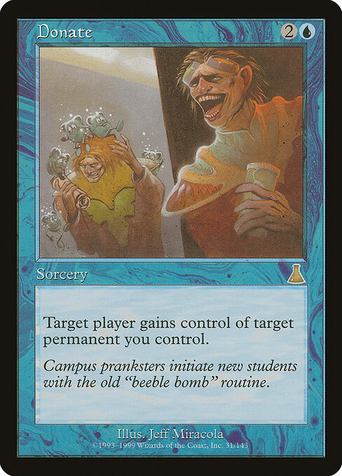 Donate - Urza's Destiny Magic card