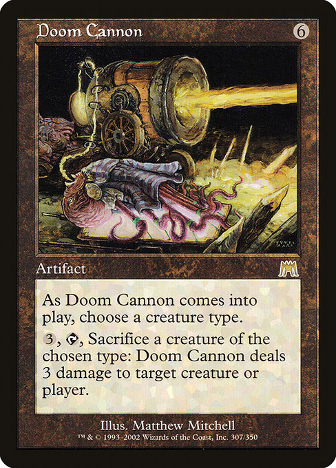 Doom Cannon - Onslaught Magic card