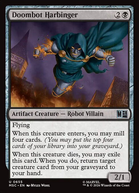 Doombot Harbinger - Marvel Super Heroes Commander Magic card