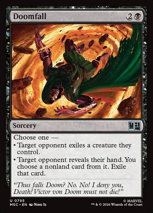 Doomfall - Marvel Super Heroes Commander Magic card