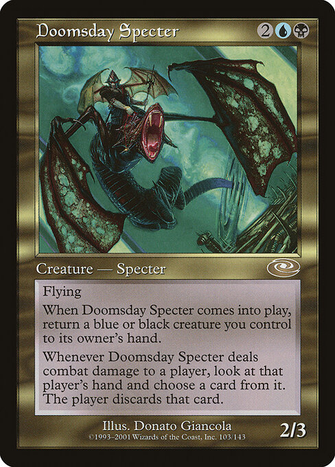 Doomsday Specter - Planeshift Magic card