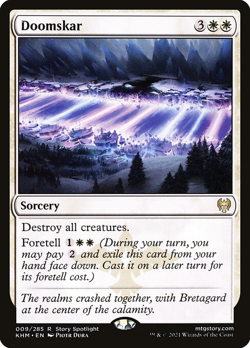 Ruinaskar (Doomskar) - Kaldheim (#9) - Illustrated by Piotr Dura - Magic: The Gathering Card