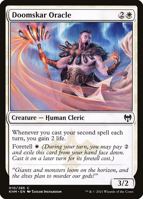 Doomskar Oracle - Kaldheim Magic card