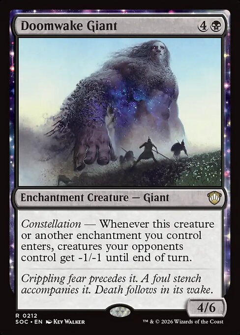 Doomwake Giant - Secrets of Strixhaven Commander Magic card