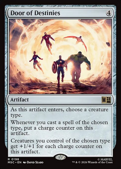 Door of Destinies - Marvel Super Heroes Commander Magic card