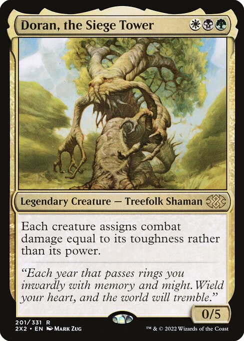Doran, the Siege Tower - Double Masters 2022 Magic card