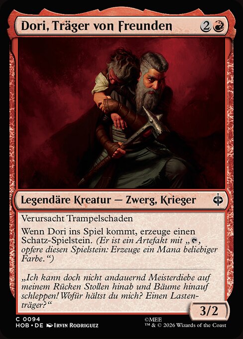Dori, Bearer of Friends