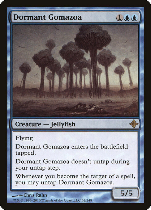 Dormant Gomazoa - Rise of the Eldrazi Magic card