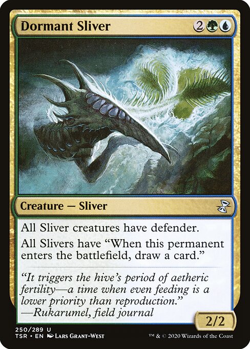 Dormant Sliver - Time Spiral Remastered Magic card