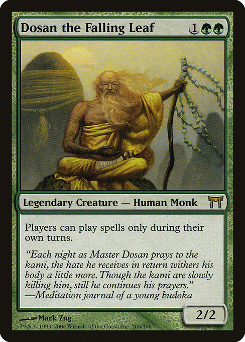 Dosan the Falling Leaf - Champions of Kamigawa Magic card