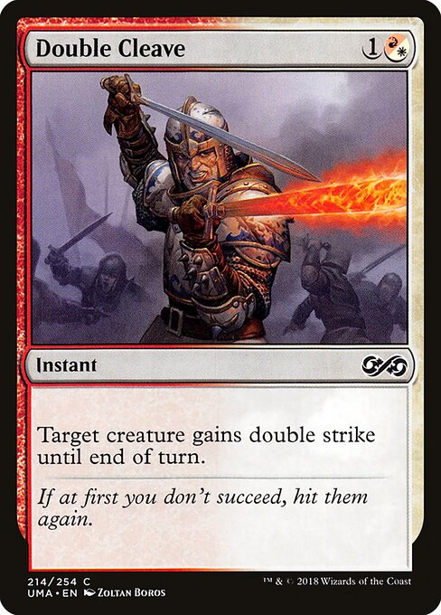 Double Cleave - Ultimate Masters Magic card