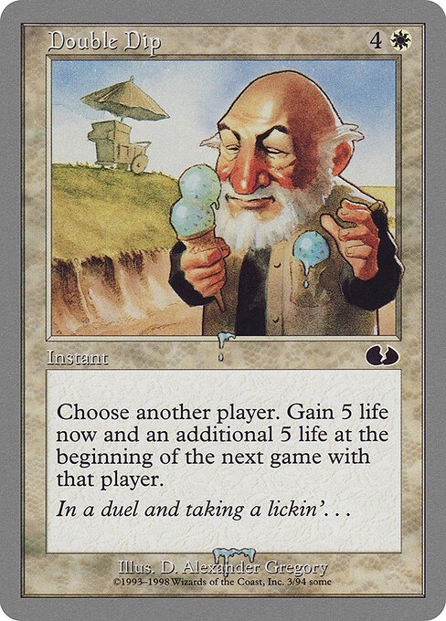 Double Dip - Unglued Magic card