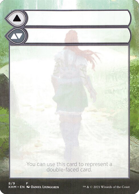 Double-Faced Substitute Card - Kaldheim Substitute Cards (#8) - Illustrated by Daniel Ljunggren - Magic: The Gathering Card