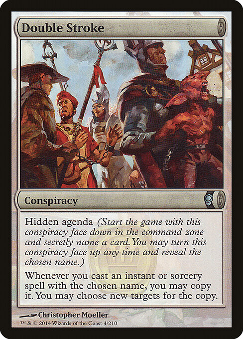 Double Stroke - Conspiracy Magic card
