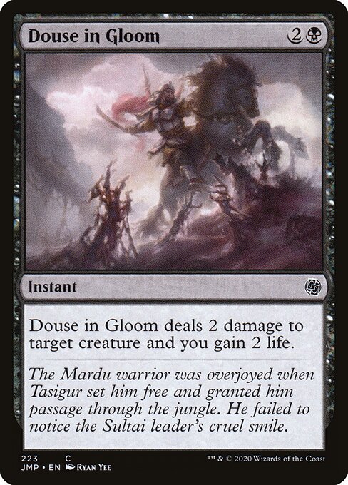 Douse in Gloom - Jumpstart Magic card
