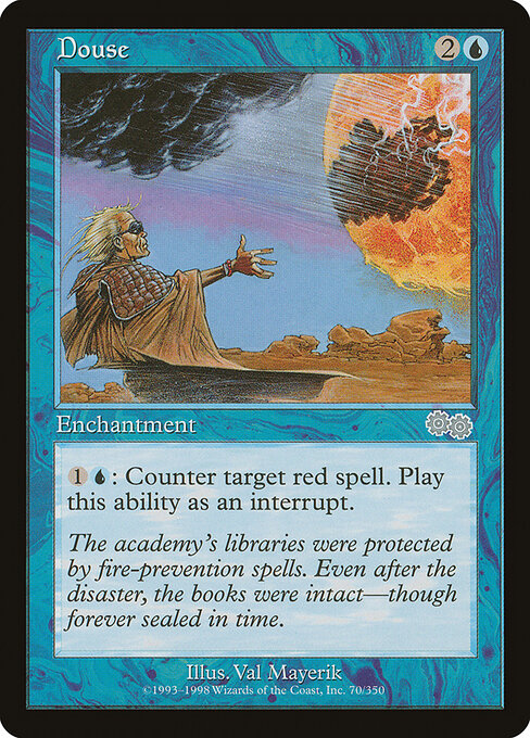 Douse - Urza's Saga Magic card