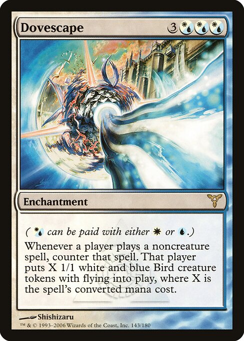 Dovescape - Dissension Magic card