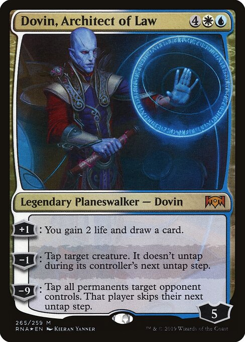 Dovin, Architect of Law - Ravnica Allegiance Magic card