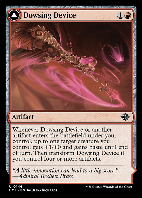 Dowsing Device // Geode Grotto - The Lost Caverns of Ixalan Magic card