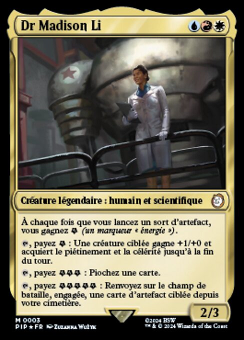 Dr. Madison Li