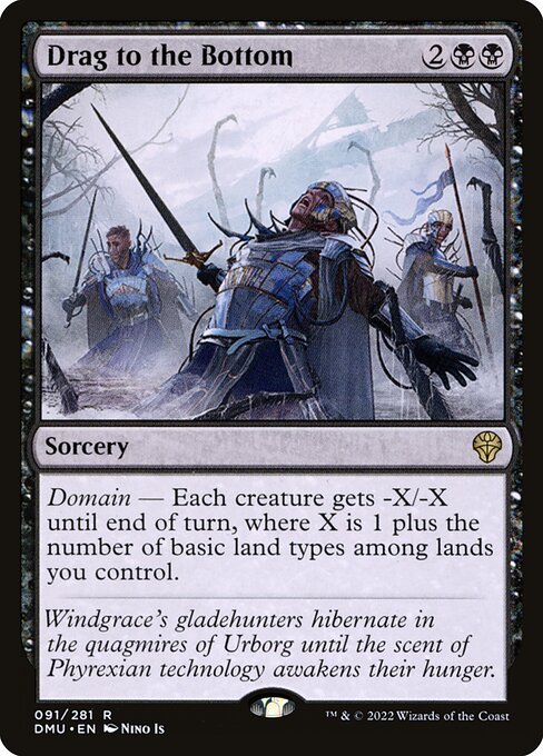 Drag to the Bottom - Dominaria United Magic card
