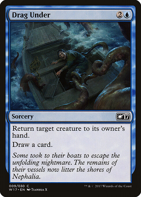 Drag Under - Welcome Deck 2017 Magic card