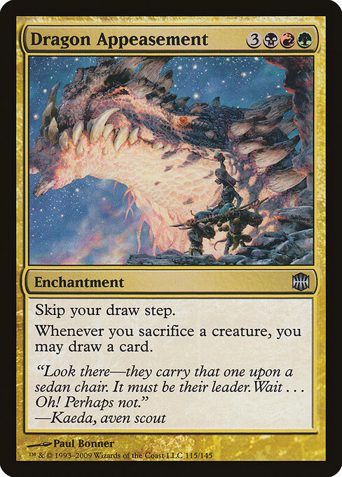 Dragon Appeasement - Alara Reborn Magic card