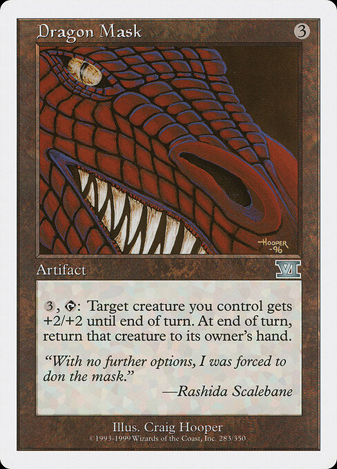 Dragon Mask - Classic Sixth Edition (#283) - Illustrated by Craig Hooper - Magic: The Gathering Card