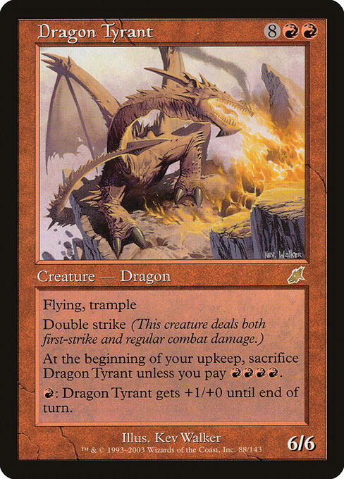 Dragon Tyrant - Scourge Magic card