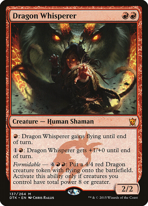 Dragon Whisperer - Dragons of Tarkir Magic card