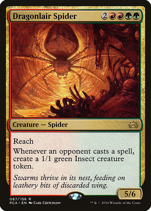 Dragonlair Spider - Planechase Anthology Magic card