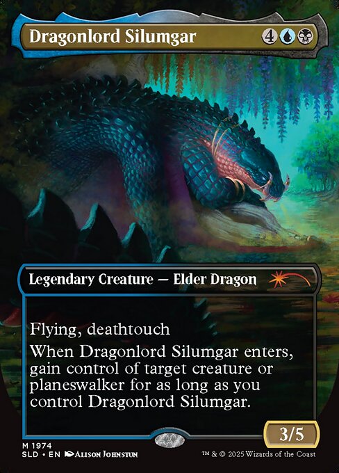 Dragonlord Silumgar // Dragonlord Silumgar art by Alison Johnstun
