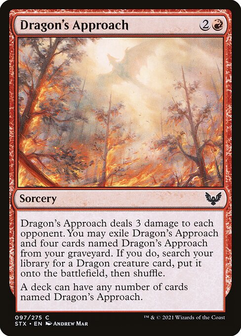 Dragon's Approach - Strixhaven: School of Mages Magic card