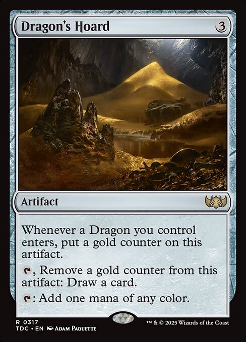 Dragon's Hoard - Tarkir: Dragonstorm Commander Magic card