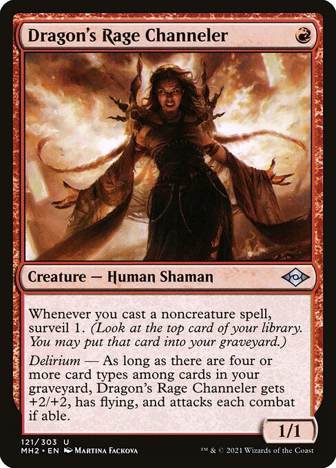 Dragon's Rage Channeler - Modern Horizons 2 Magic card