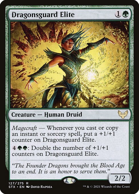 Dragonsguard Elite - Strixhaven: School of Mages Magic card
