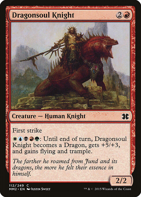 Dragonsoul Knight - Modern Masters 2015 Magic card
