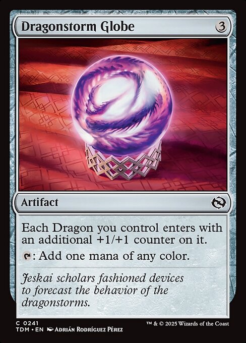 Dragonstorm Globe - Tarkir: Dragonstorm Magic card