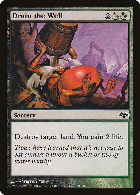 Drain the Well - Eventide Magic card