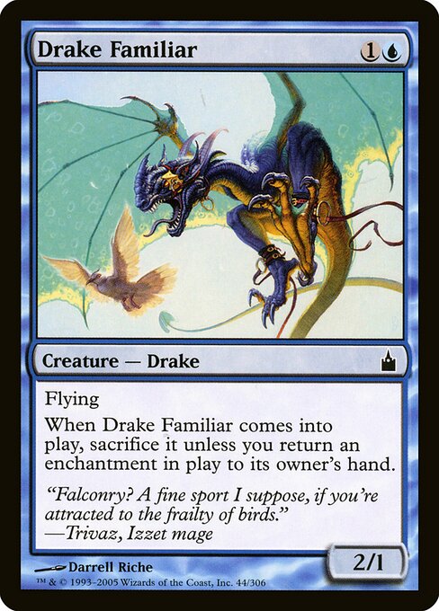 Drake Familiar - Ravnica: City of Guilds Magic card