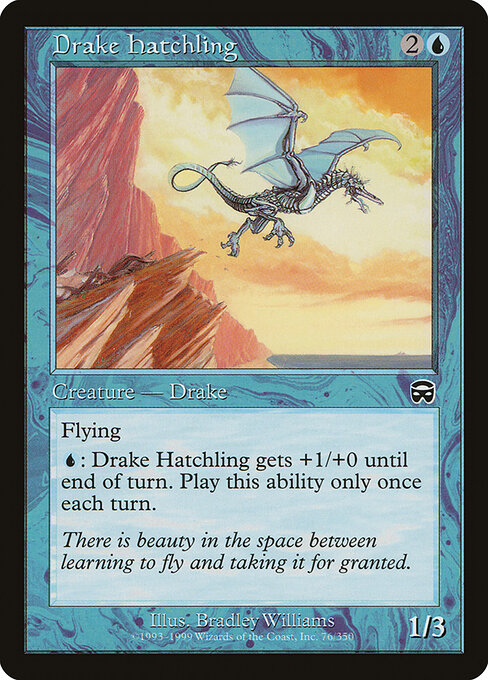 Drake Hatchling - Mercadian Masques Magic card